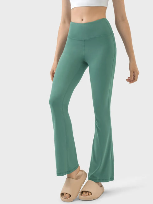 'Elle' High Waist Active Pants - Celes Fashion